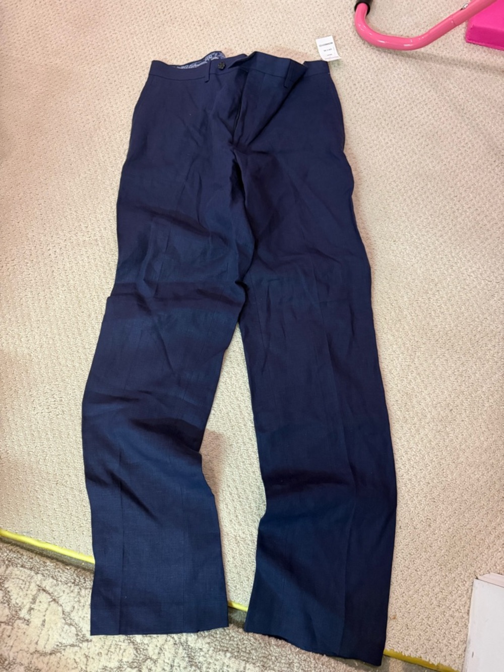 Ralph Lauren Men's Dark Navy Dress Pants